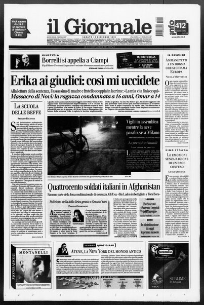 Il giornale : quotidiano del mattino